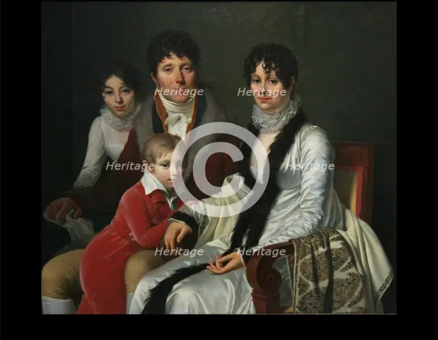 Family Group, 1812. Creator: Louis Andre Gabriel Bouchet.