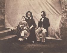 [Family Group], 1854. Creator: Charles Nègre