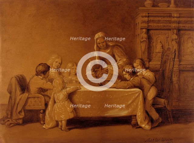 Family Group, 1863. Creator: Robert Walter Weir.