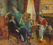 Family Group, 1910/1911. Creator: William James Glackens