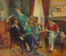 Family Group, 1910/1911. Creator: William James Glackens