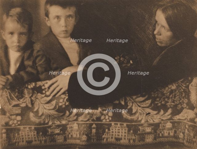 Family Group (Mrs. White, Maynard & Lewis), c. 1899. Creator: Gertrude Kasebier.