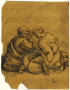 Family Group: Ozias, King of Judah, Nursed by his Mother, n.d. Creator: Unknown
