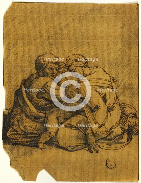 Family Group: Ozias, King of Judah, Nursed by his Mother, n.d. Creator: Unknown.