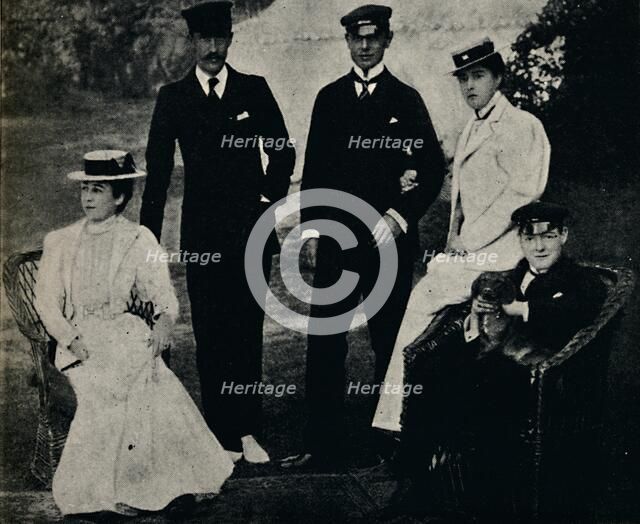 'Family Group at Cowes', early 1890s, (1945). Creator: Unknown.