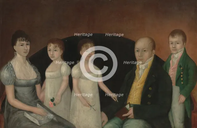 Family Group, c. 1800. Creator: Joshua Johnson.