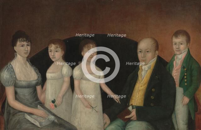 Family Group, c. 1800. Creator: Joshua Johnson.