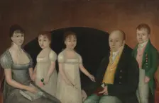 Family Group, c. 1800. Creator: Joshua Johnson