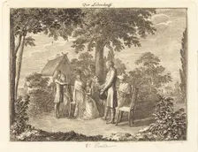 Family Grown, 1793. Creator: Daniel Nikolaus Chodowiecki