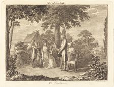 Family Grown, 1793. Creator: Daniel Nikolaus Chodowiecki