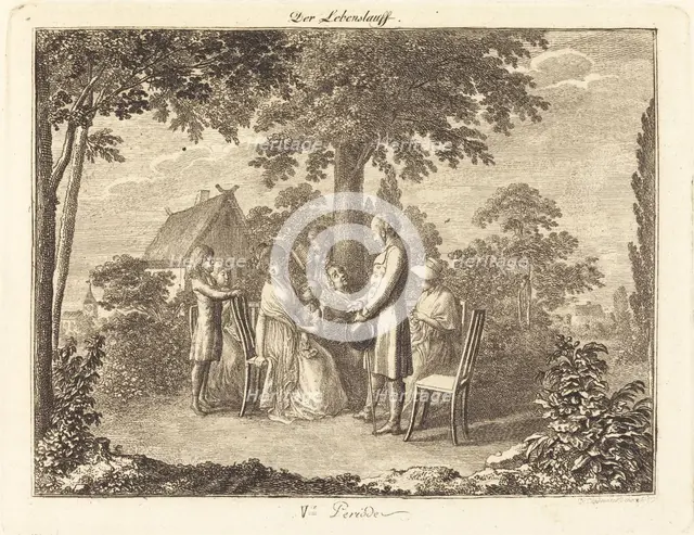 Family Grown, 1793. Creator: Daniel Nikolaus Chodowiecki.