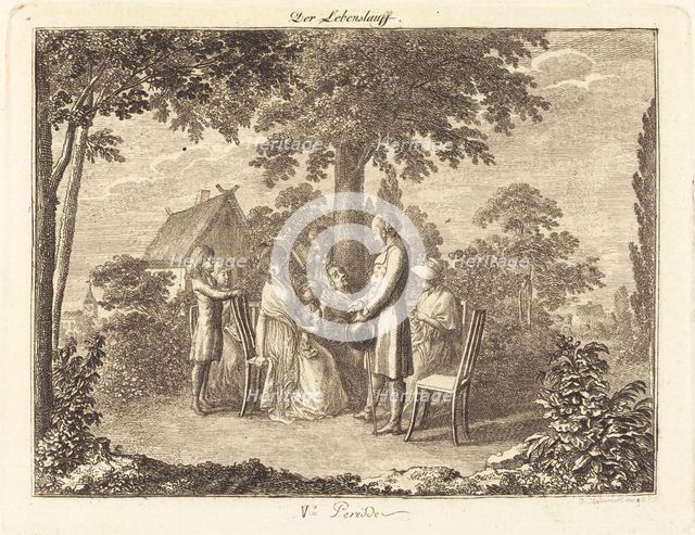 Family Grown, 1793. Creator: Daniel Nikolaus Chodowiecki.