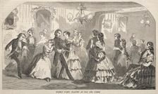 Family Party Playing at Fox and Geese, 1857. Creator: Winslow Homer (American, 1836-1910)