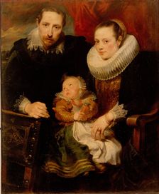 Family portrait, 1621. Artist: Dyck, Sir Anthonis, van (1599-1641)