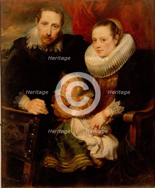 Family portrait, 1621. Artist: Dyck, Sir Anthonis, van (1599-1641)