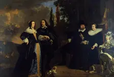 Family Portrait, 1647. Creator: Bartholomeus van der Helst