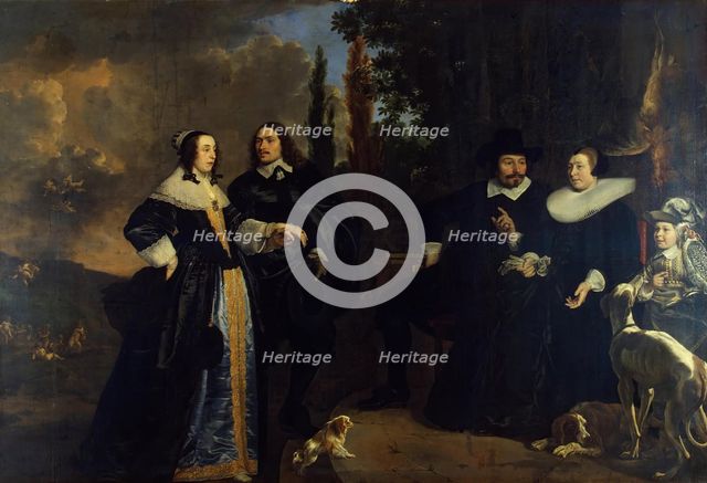 Family Portrait, 1647. Creator: Bartholomeus van der Helst.
