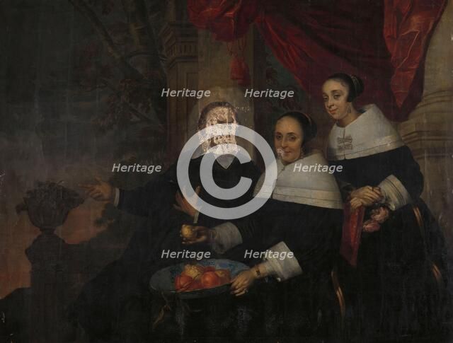 Family Portrait, 1650-1659. Creator: Jacob Fransz van der Merck.