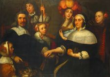 Family Portrait, 1650. Creator: Jurgen Ovens