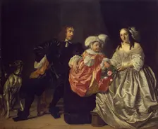 Family Portrait, 1652. Creator: Bartholomeus van der Helst