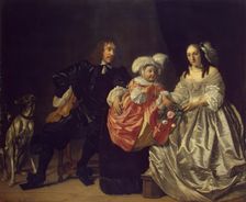 Family Portrait, 1652. Creator: Bartholomeus van der Helst