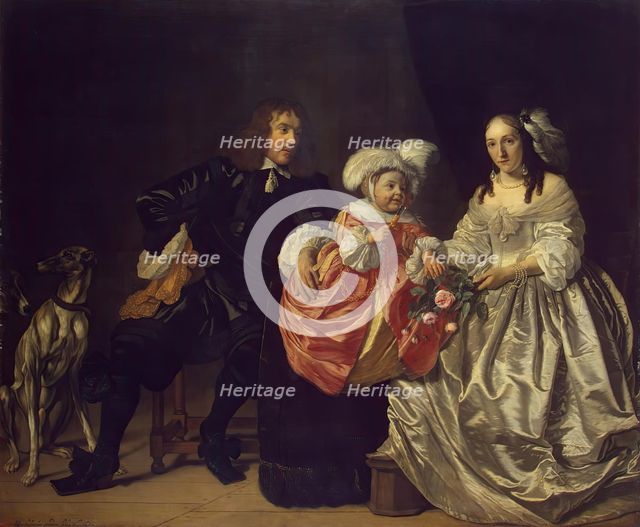 Family Portrait, 1652. Creator: Bartholomeus van der Helst.