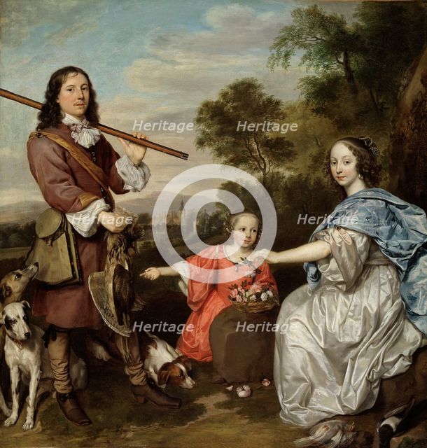 Family Portrait, 1655. Creator: Jan Mytens.