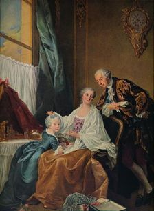 Family Portrait 1756. Artist: Francois Hubert Drouais