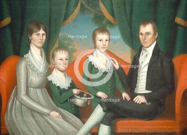 Family Portrait, 1804. Creator: Ralph Earl.