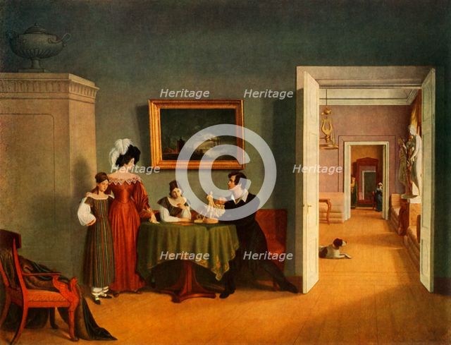 'Family Portrait', 1830, (1965).  Creator: Fyodor Tolstoy.