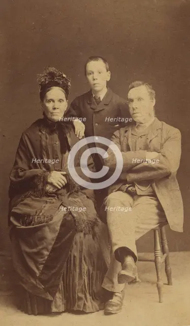 Family portrait, 1860s. Creator: Andrew Charles.