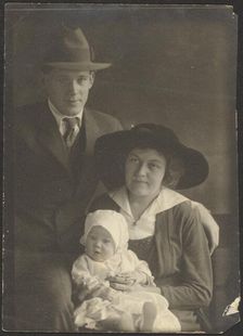 Family Portrait, 1907-1943. Creator: Louis Fleckenstein
