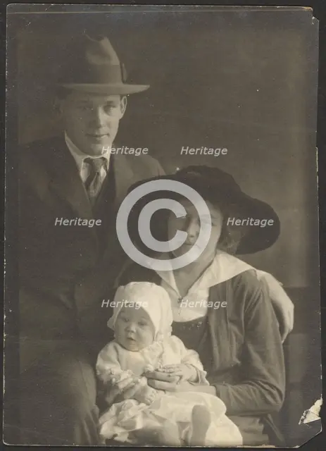 Family Portrait, 1907-1943. Creator: Louis Fleckenstein.