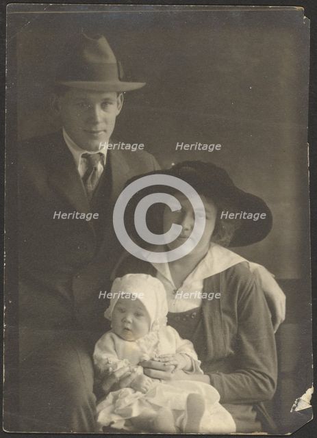 Family Portrait, 1907-1943. Creator: Louis Fleckenstein.