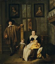 Family portrait, between 1622 and 1640. Creator: Thomas de Keyser