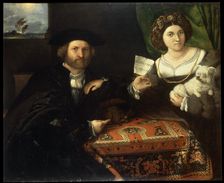 Family Portrait c1523. Artist: Lorenzo Lotto