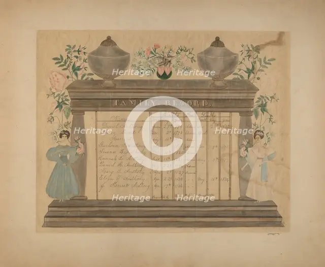 Family Record, c. 1937. Creator: John Wilkes.
