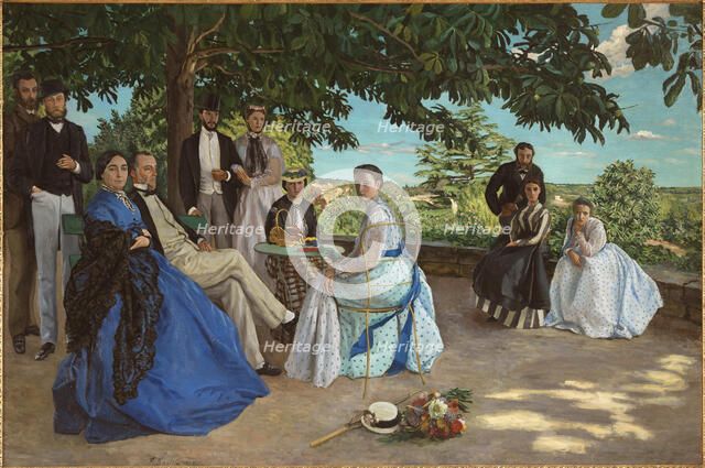 Family Reunion or Family Portrait , 1867.