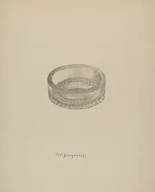 Family Salt Cellar, c. 1941. Creator: Carl Buergerniss