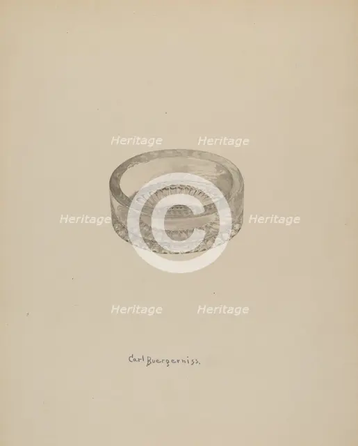 Family Salt Cellar, c. 1941. Creator: Carl Buergerniss.