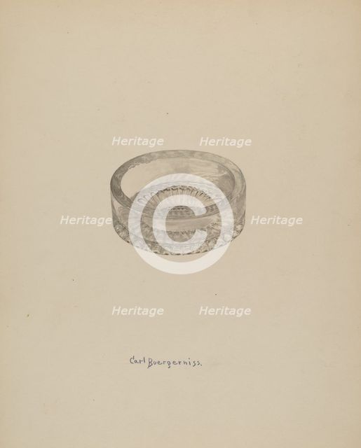 Family Salt Cellar, c. 1941. Creator: Carl Buergerniss.