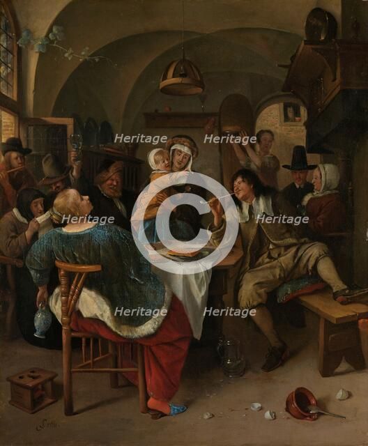 Family scene, 1660-1679. Creator: Jan Steen.