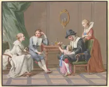 Family scene. Creator: Friedrich Tischbein