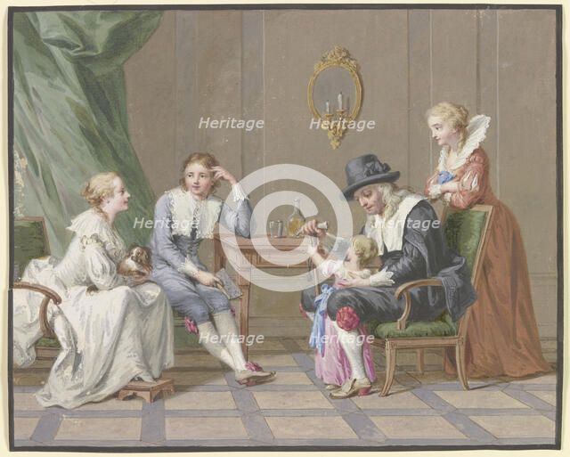 Family scene. Creator: Friedrich Tischbein.