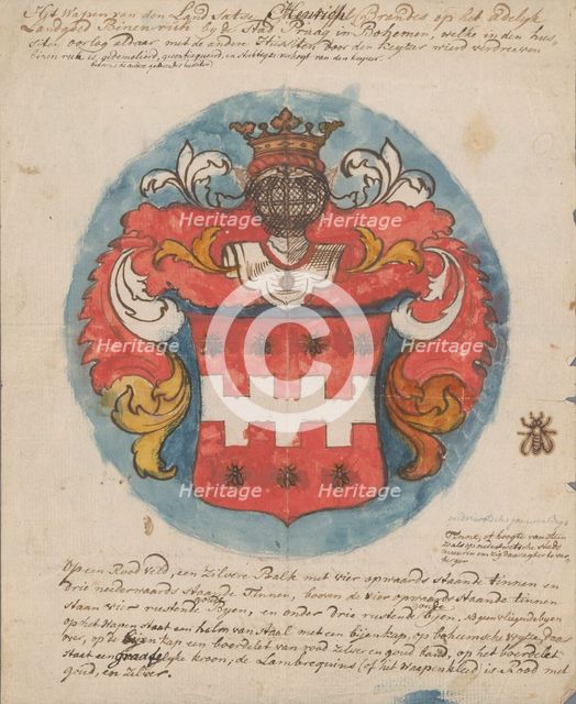 Family tree of Henrich Brandes, c.1760-c.1790. Creator: Jan Brandes.
