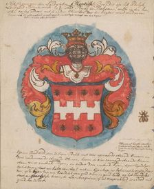 Family tree of Henrich Brandes, c.1760-c.1790. Creator: Jan Brandes