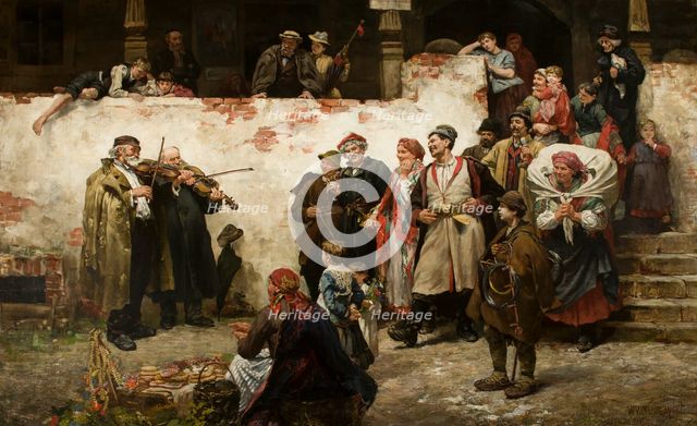 Familiar Note, 1889. Creator: Wincenty Wodzinowski.