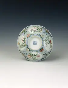 Famille rose bowl, Qing dynasty, China, 1736-1795. Creator: Unknown