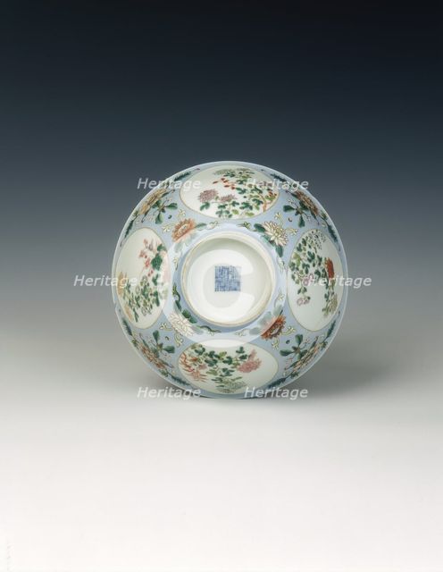 Famille rose bowl, Qing dynasty, China, 1736-1795. Creator: Unknown.