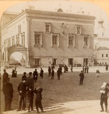 Famous Red Staircase and old Palace, Moscow, Russia 1900. Creator: Underwood & Underwood